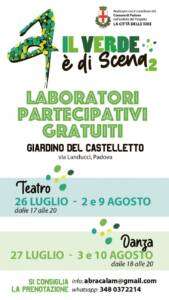Volantino "Il verde è di scena"