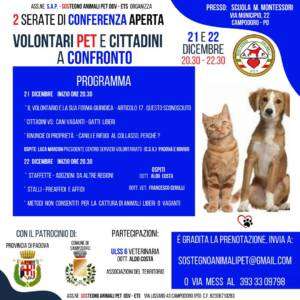 animali - conferenze - volontari