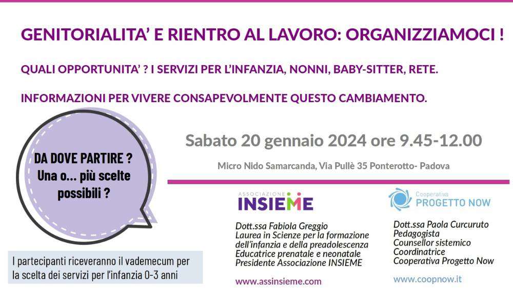 genitorialità; lavoro