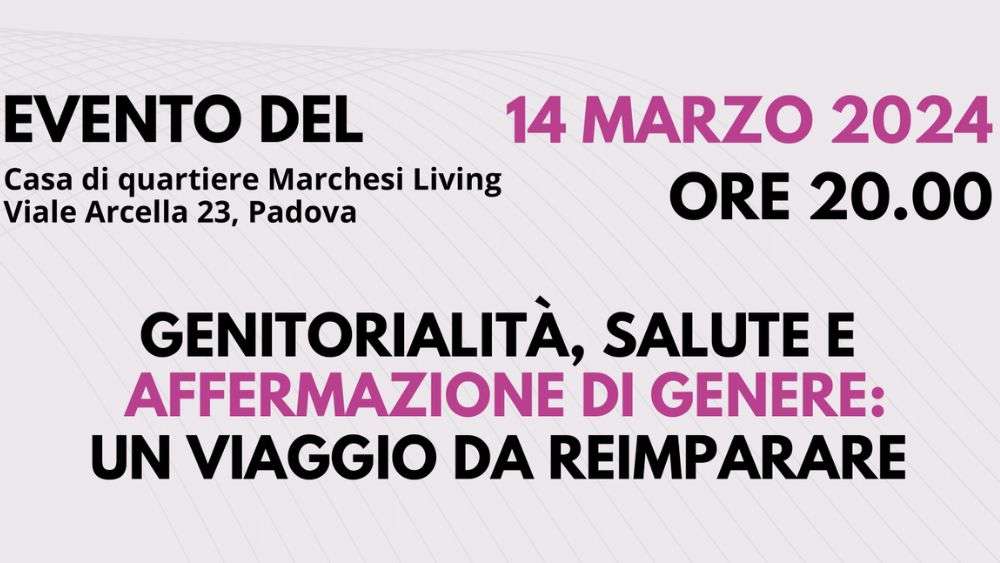 genitorialità; salute; genere; transgender