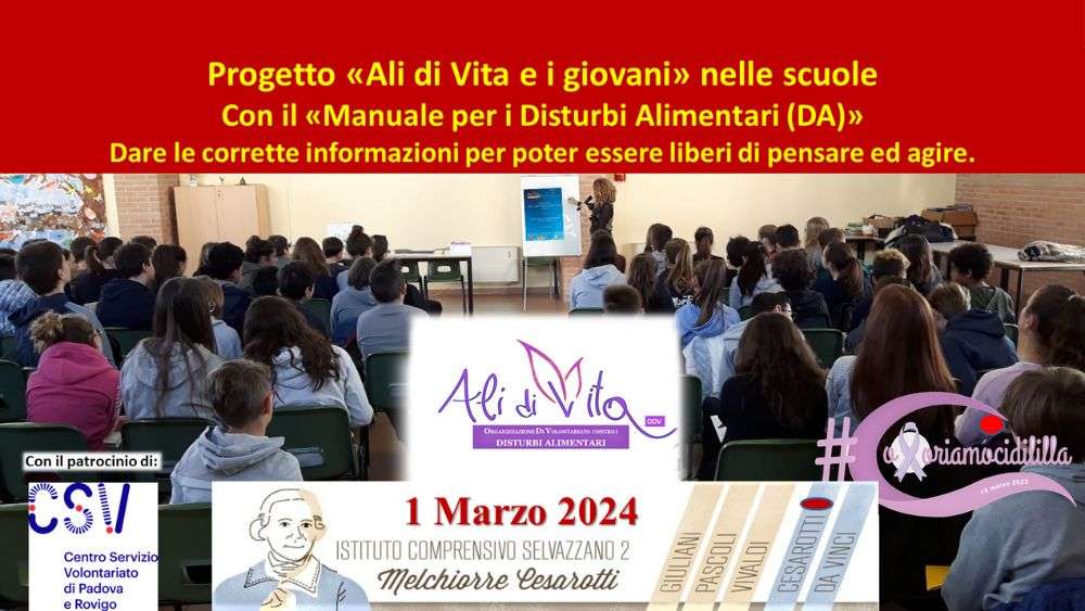 giovani; ali di vita