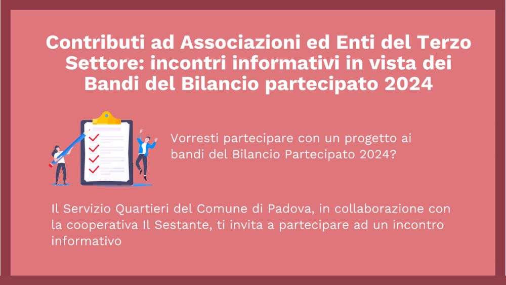 bandi; bilancio partecipato; padova