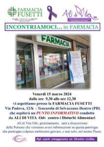 disturbi alimentari; farmacia