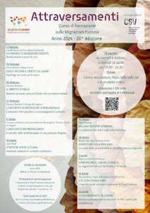 Associazione Popoli Insieme; Corso di formazione volontari; Migrazioni forzate e accoglienza