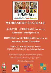 workshop; paduan infuencers