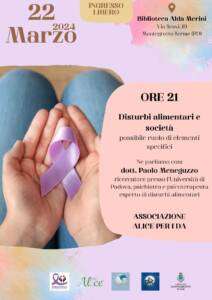 fiocchetto lilla; disturbi alimentari