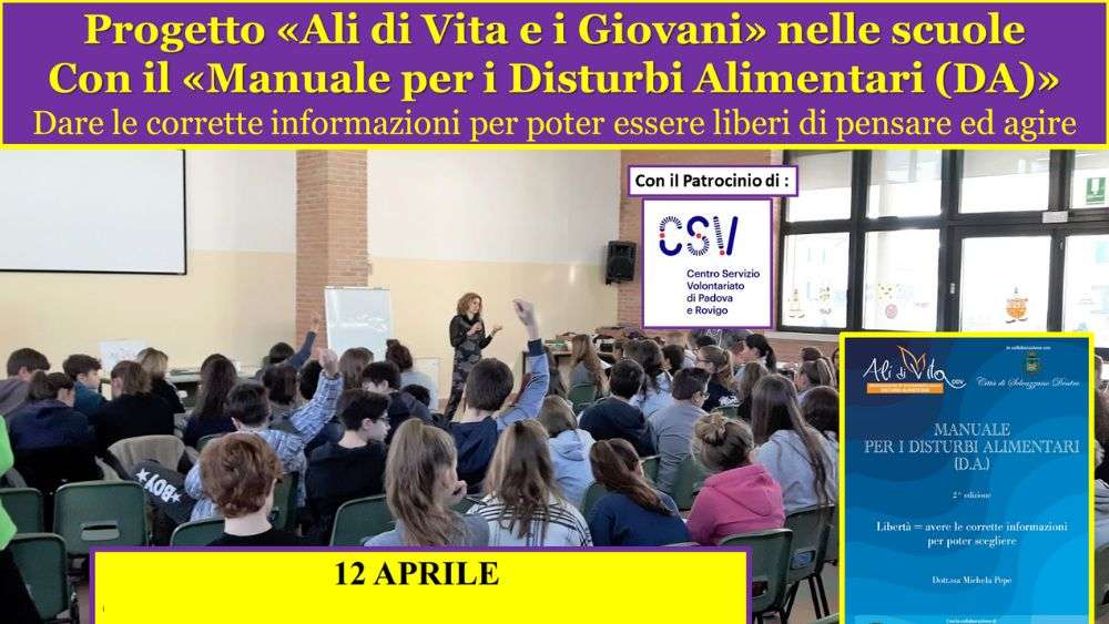 scuola; giovani; disturbi alimentari