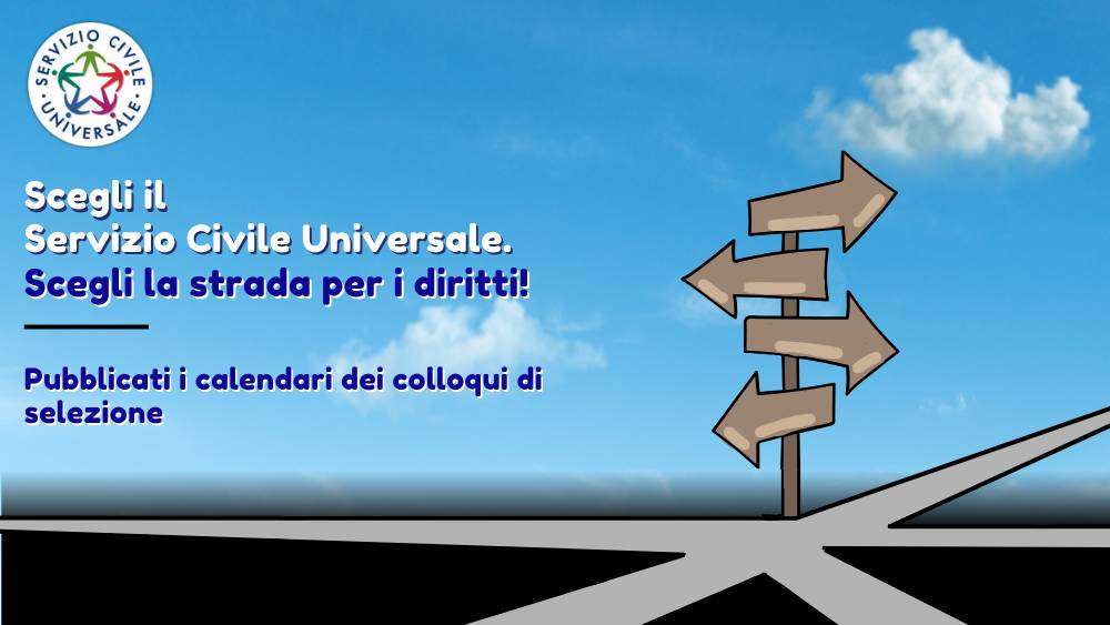 Servizio Civile Universale; calendario; colloqui