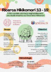 ricerca; hikikomori