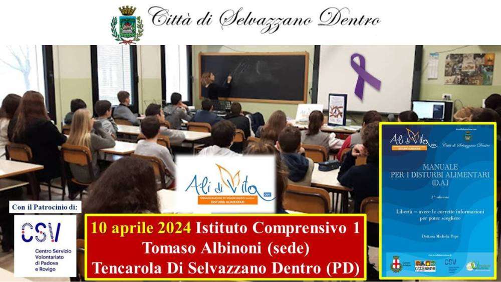 Ali di Vita e i giovani 10 aprile