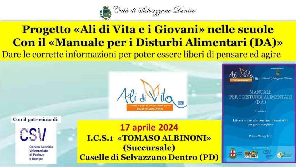 Ali di Vita e i giovani 17 aprile