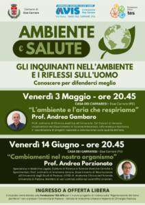 Convegno Salute e Ambiente AVIS Due Carrare