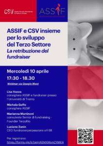 fundraiser; retribuzione