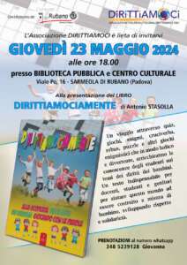 Locandina Presentazione libro Dirittiamociamente 2024