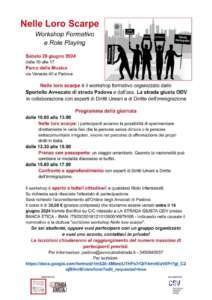 Locandina Workshoop Nelle loro scarpe