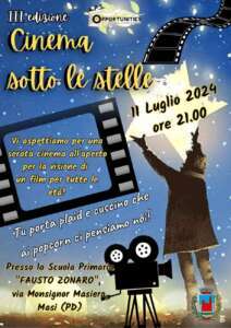 Locandina Cinema sotto le stelle