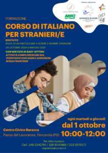 Corso di italiano per stranieri e Tencarola di Selvazzano Dentro (PD)
