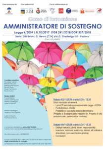 Corso di formazione dedicato agli Amministratori di Sostegno, una figura fondamentale per la protezione e la cura delle persone fragili