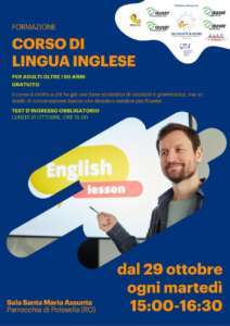 Dalla co-progettazione CSV 2024 "Solidarietà in azione" è nato un nuovo progetto: un corso di inglese per adulti over 60