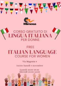 Corso gratuito per donne straniere
