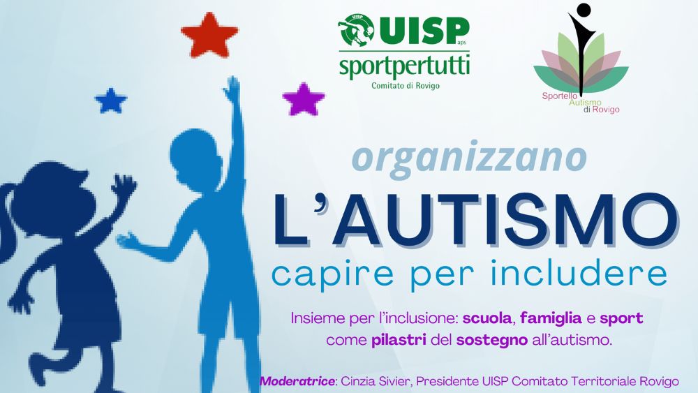 Evento "Autismo: capire per includere", dedicato alla promozione di strategie inclusive per le persone con disturbi dello spettro autistico.