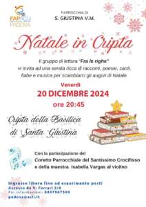 Una serata di racconti e musica in vista del Natale