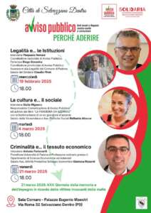 "Legalità e... le Istituzioni", un incontro per comprendere il ruolo degli enti locali nella lotta alla corruzione