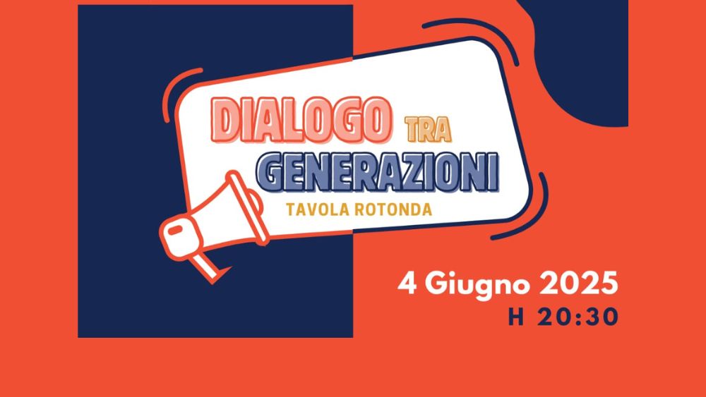 Tavola rotonda "Dialogo tra generazioni" mercoledì 4 giugno alle 20:30 alla Sala Consiliare di Massanzago (PD)