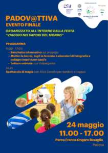 Locandina dell'evento finale del progetto Padov@ttiva