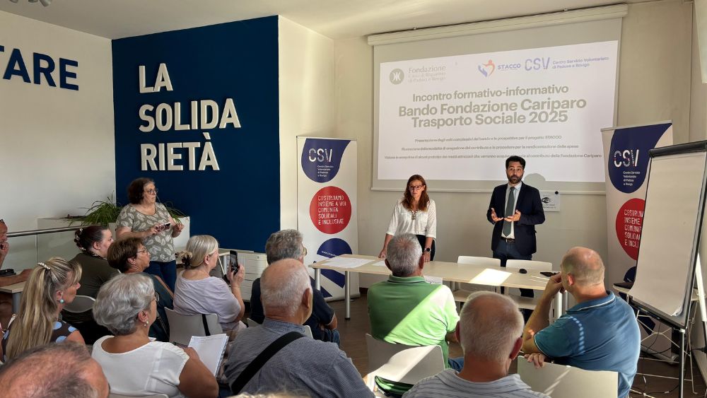 Trasporto sociale, dalla Fondazione Cariparo 665 mila euro a disposizione per l’acquisto di 20 nuovi mezzi attrezzati