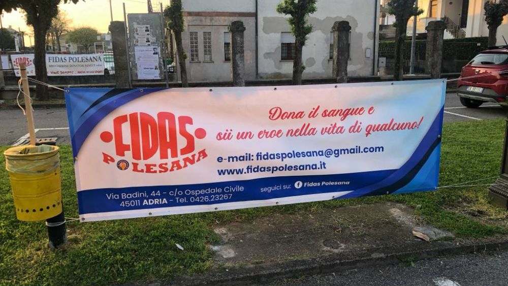 La Fidas polesana invita a diversi appuntamenti per la 48ª giornata del donatore da ven. 26 a dom. 28 settembre 2025 ad Adria