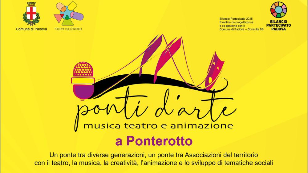 Ponti d’Arte. Musica, Teatro e Animazione, un progetto che vuole essere un “ponte” tra generazioni, associazioni e realtà del territorio