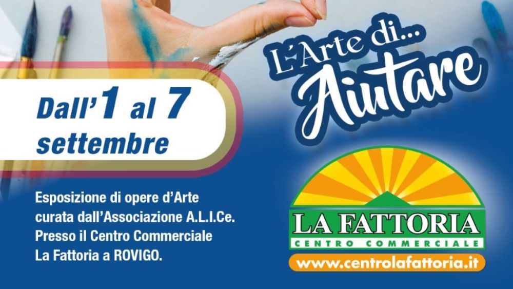 ALICe Rovigo promuove la mostra "L'Arte di Aiutare" che raccoglie quadri realizzati da persone con esiti di ictus