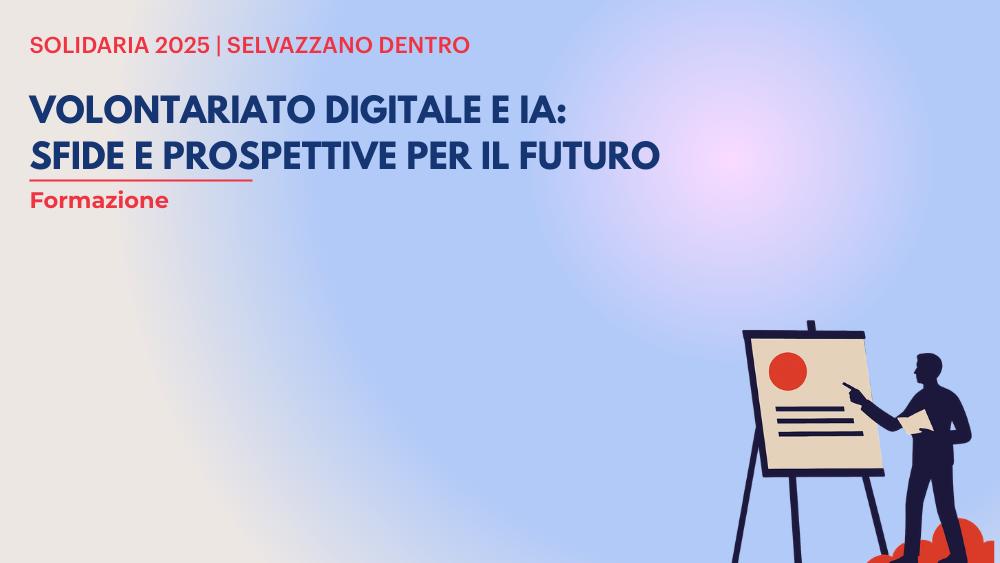 Formazione su volontariato digitale e intelligenza artificiale per le associazioni di Selvazzano Dentro