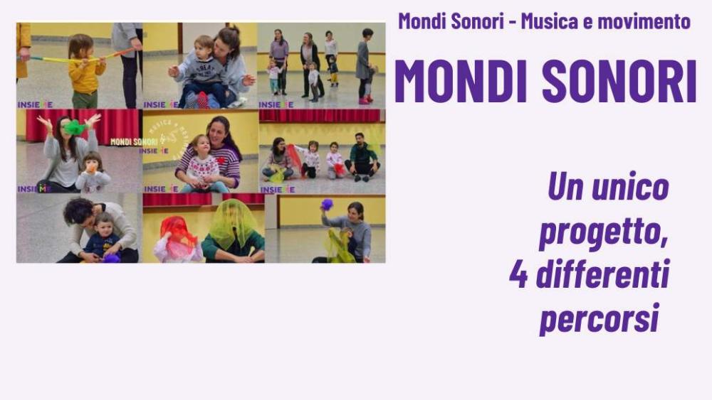 Incontro rivolto ai genitori interessati a conoscere il progetto Mondi Sonori: Musica e Movimento, da settembre 2025