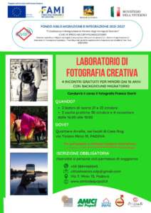 Laboratorio di fotografia creativa con lo smartphone con Amici dei Popoli Padova e il fotografo professionista Franco Storti