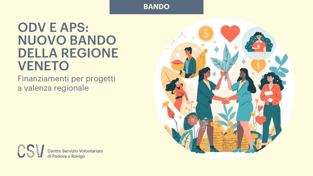 bando regione veneto 2025 odv aps