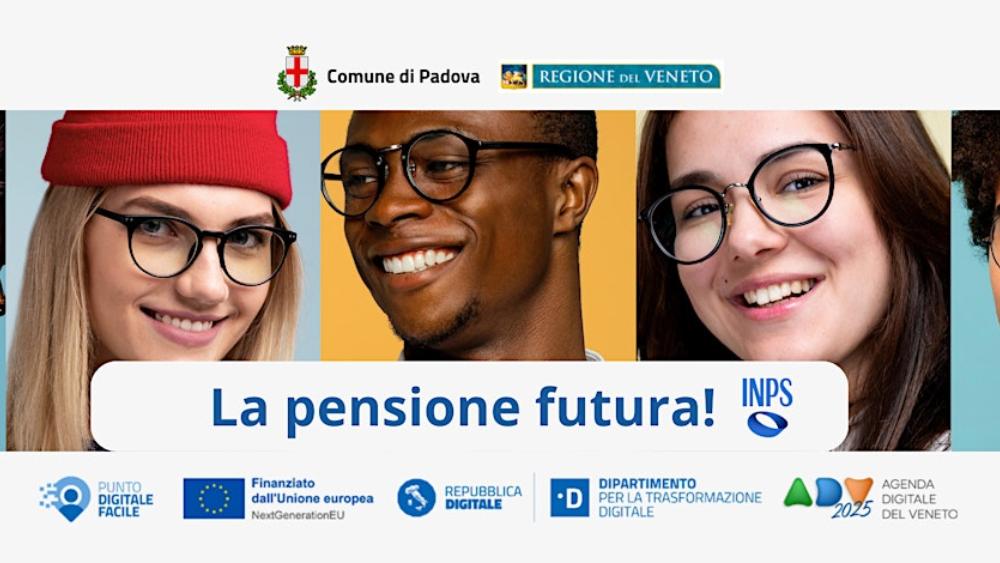 La Direzione Provinciale INPS di Padova organizza "La pensione futura": un incontro gratuito per orientarsi nei servizi digitali INPS