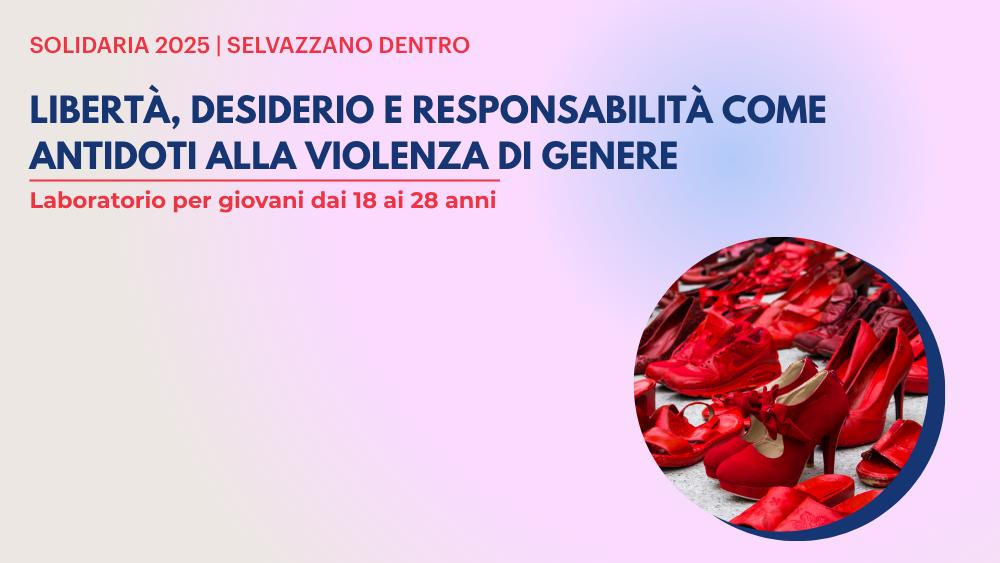 La Città di Selvazzano Dentro ed Eidos centro per lo studio e la cura delle dipendenze, nell'ambito di Solidaria, promuovono un laboratorio per giovani