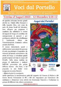 Vetrine d’Auguri 2025: il Portello si prepara alla festa: appuntamento venerdì 12 dicembre, dalle 10 alle 12